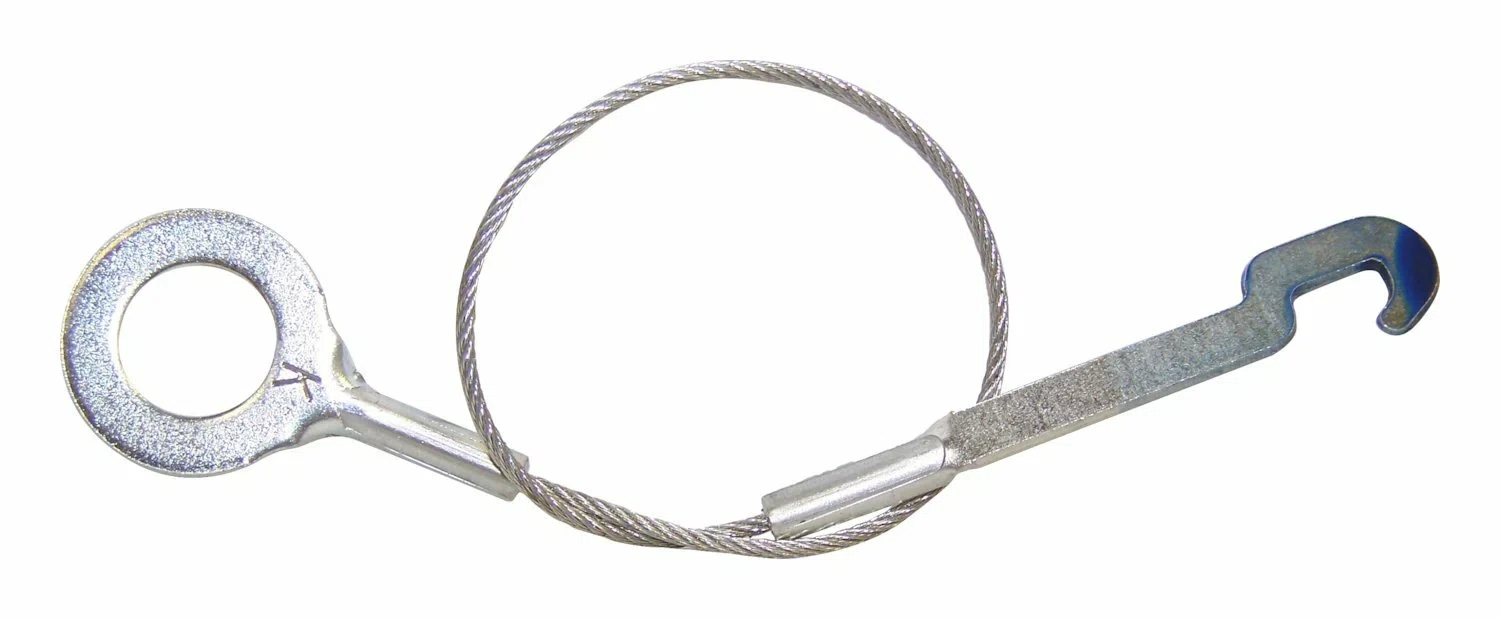 Vintage - Metal Unpainted Drum Brake Self Adjusting Cable - J3201027